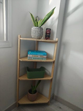 Estantería Esquinera Ikea RÅGRUND Bambú