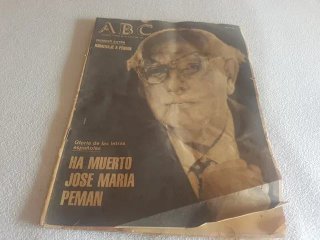 Periódico ABC Homenaje a Peman