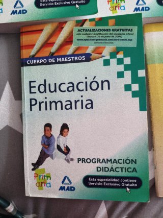 Temario para preparar opos de primaria.