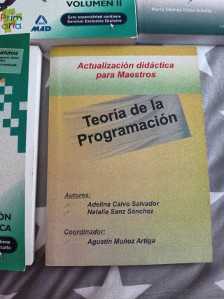 Temario para preparar opos de primaria.