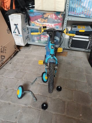 Bicicleta infantil B'Twin azul