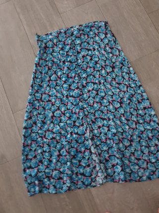 Falda larga Zara floral
