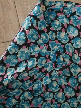 Falda larga Zara floral