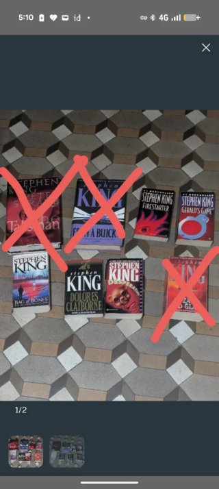 Pack de libros de Stephen King