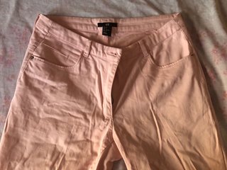 Pantalón rosa claro talla 38