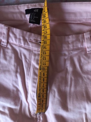Pantalón rosa claro talla 38
