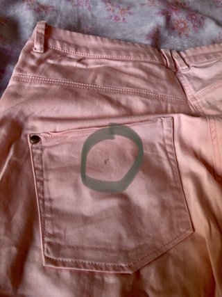 Pantalón rosa claro talla 38