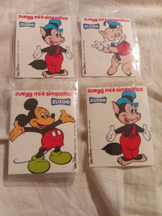 4 figurine Zuegg Disney