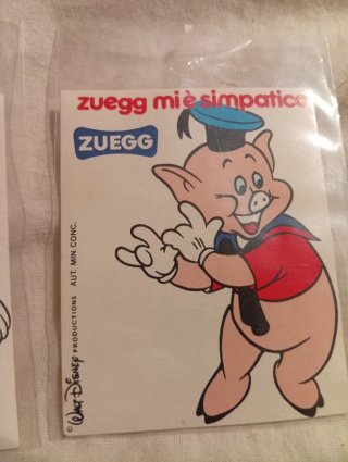 4 figurine Zuegg Disney