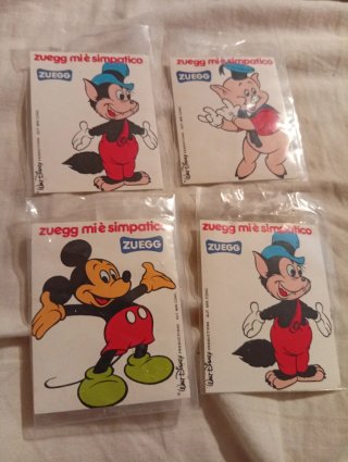 4 figurine Zuegg Disney