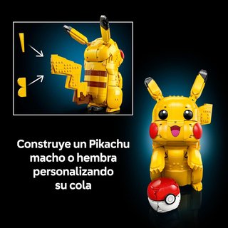 LEGO Pokémon Pikachu y Poké Ball 72152