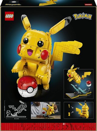 LEGO Pokémon Pikachu y Poké Ball 72152