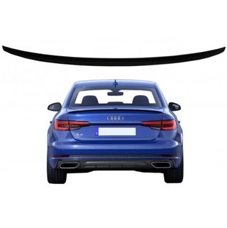Aleron Audi A4 B9 Sedan look S4 Negro brillo