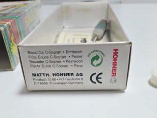 Flauta Hohner de madera