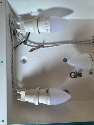 Plafón Techo LED con Bombillas Nuevas