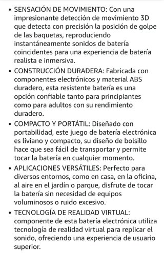 Batería Virtual Virtual Drum Kit