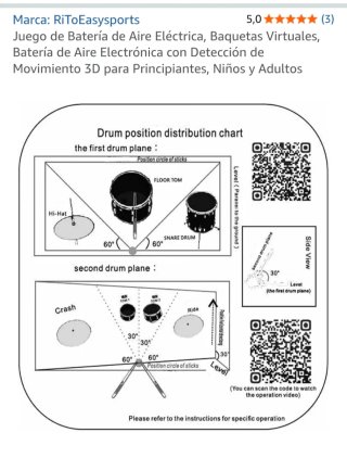 Batería Virtual Virtual Drum Kit