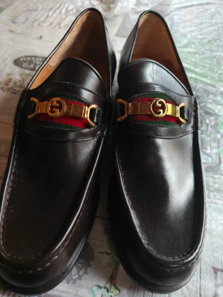 Mocassini Gucci Pelle Marrone Uomo