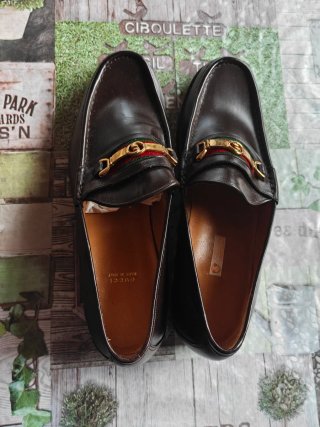 Mocassini Gucci Pelle Marrone Uomo