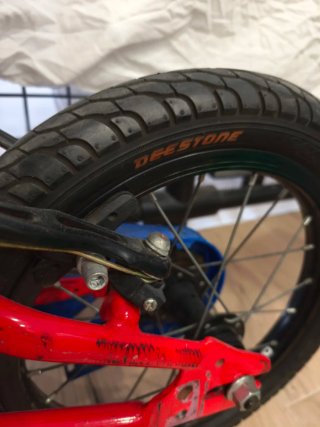 Bicicleta infantil B-PRO Roja y Azul