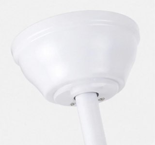 Ventilador de techo retráctil blanco