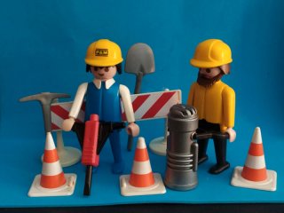 Playmobil 3368 - Obreros Construcción