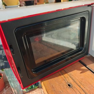 Microondas Candy Rojo Vintage