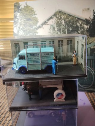 Coches miniatura metal colección La Route Bleue