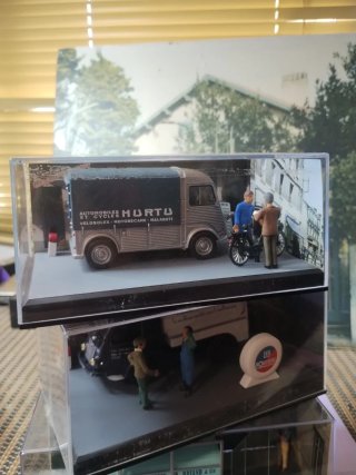 Coches miniatura metal colección La Route Bleue
