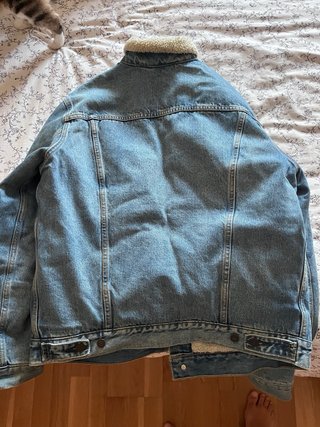 Cazadora Vaquera Levi's Talla L Forro Polar