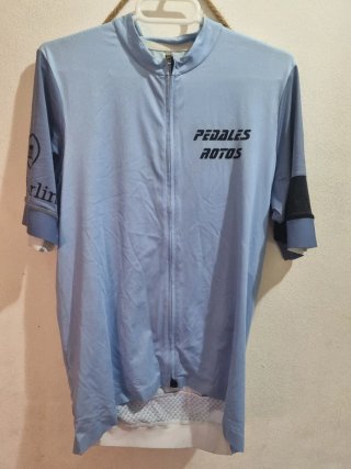 5 Maillots Ciclismo Pedales Rotos .
