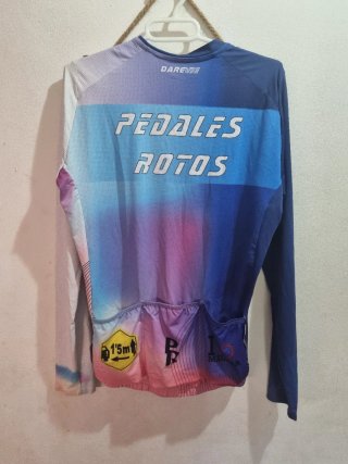 5 Maillots Ciclismo Pedales Rotos .