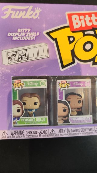 Funko Bitty Pop Disney Princess 4 Pack