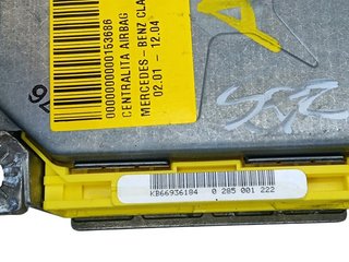 CENTRALITA AIRBAG MERCEDES-BENZ CLASE A (BM 168)