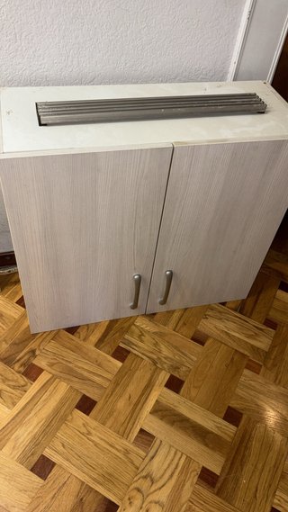 Armario de cocina alto blanco