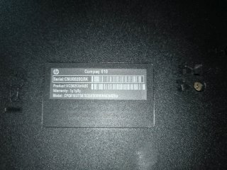 Ordenador Compaq 610 Negro