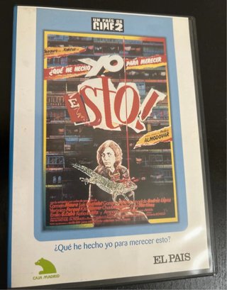 Película DVD ¿Qué he hecho yo para merecer esto?