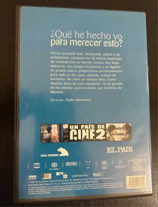 Película DVD ¿Qué he hecho yo para merecer esto?