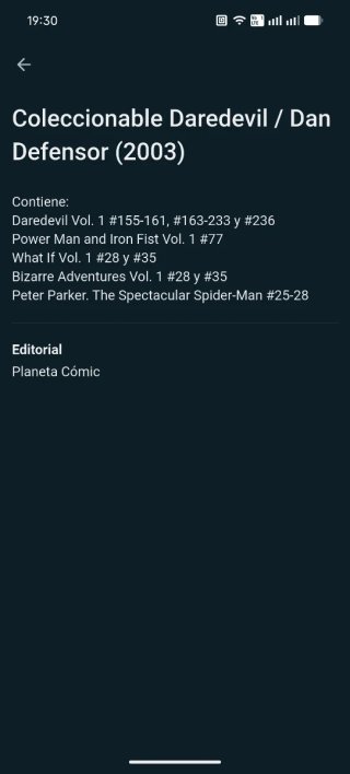 Coleccionable comics Daredevil Completa Born again