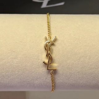 Pulsera Yves Saint Laurent dorada