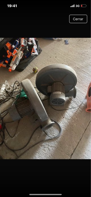 Turbina de aire industrial