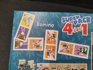 Pack 4 en 1 Educa Animales:Puzzles, Dominó y parej