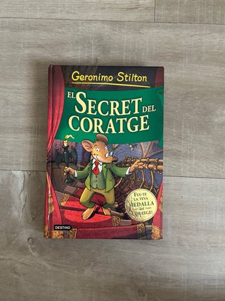Libro El secret del coratge Geronimo Stilton