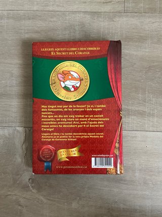 Libro El secret del coratge Geronimo Stilton