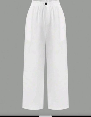 Pantalón ancho de mujer, talla 4XL