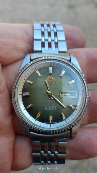 Reloj Orient Automático Dorado