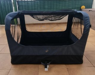 Transportín plegable para perro