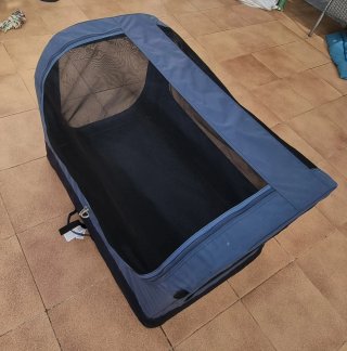 Transportín plegable para perro
