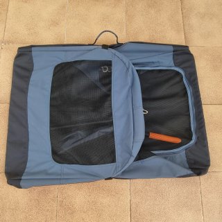 Transportín plegable para perro