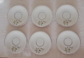Juego café vintage 27 piezas porcelana